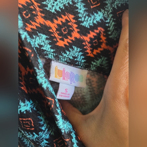 Lularoe, Cassie Skirt , Geo Print, Size Small - Picture 6 of 7